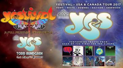 El Yestival con YES, TODD RUNDGREN y CARL PALMER ELP Legacy