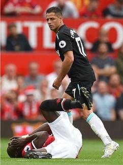 Javier “Chicharito” Hernández un triste regreso al Old Trafford