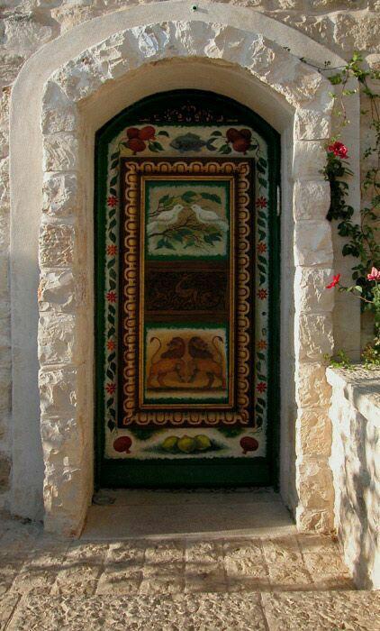 Puertas con encanto en Israel.