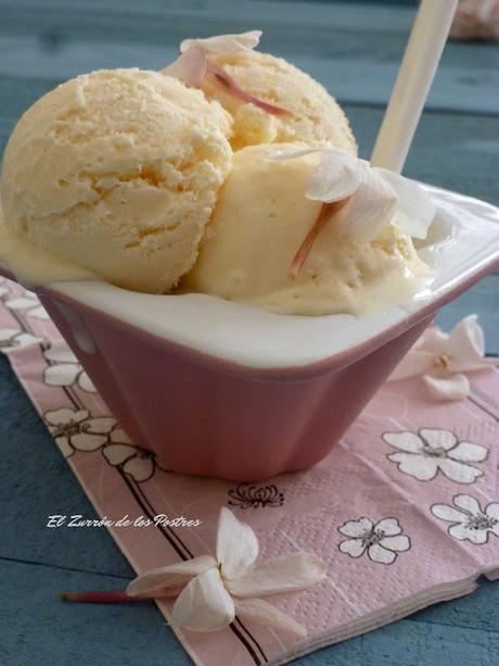 Helado de Flores de Jazmín