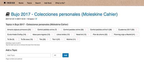 Organiza y encuentra todo el contenido de tu Bullet Journal Organiza y encuentra todo el contenido de tu Bullet Journal