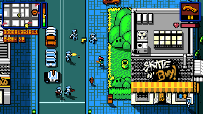 Impresiones con Retro City Rampage DX para Switch. ¡Bendita locura pixelada!