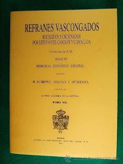 Refranes vascongados