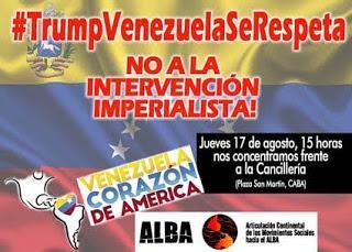 El imperialismo norteamericano quiere hacer de Venezuela lo que en SIRIA. LIBIA o IRAK.