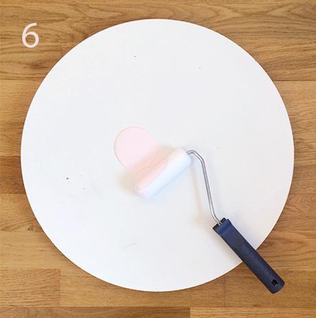 DIY: cambio de imagen de una mesa con chalk paint ROSA