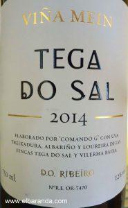 Vinos Blancos para salir de la monotonía. Tega do Sal 2014 blanco