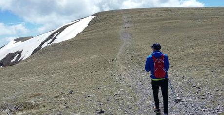 llegando a la cima