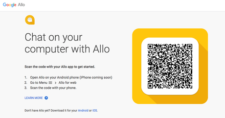 Google Allo llega al escritorio y esto debes saber