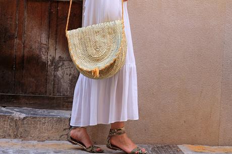 vestido largo blanco