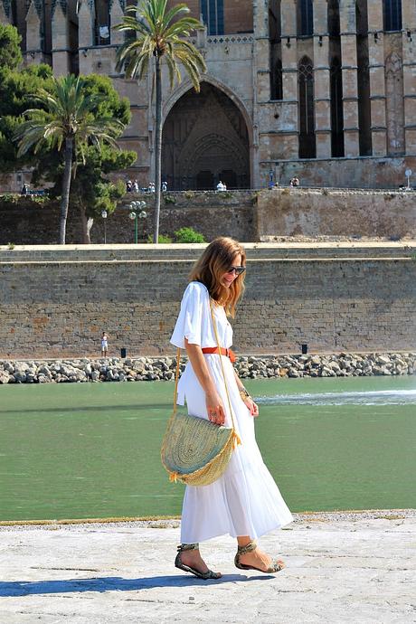 vestido largo blanco