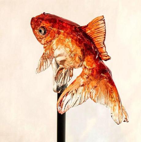 Una artista Japonesa se dedica a la fabricacion de dulces con forma de peces