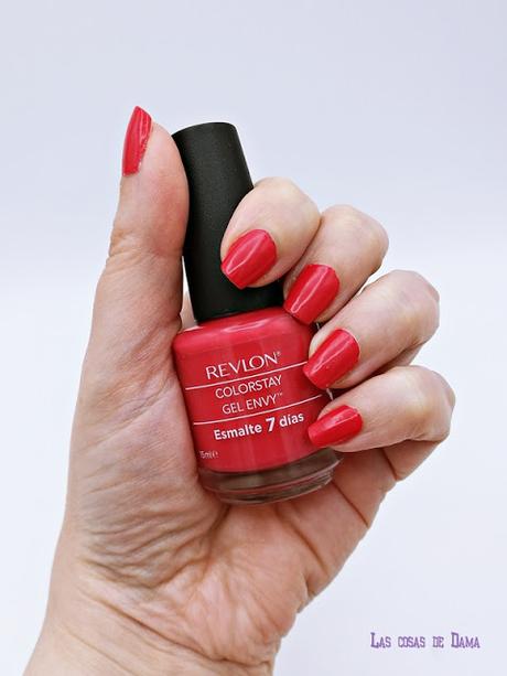 We Love Passion Revlon Colorstay Gel Envy uñas esmaltes beauty manicura belleza nails rojo red coral