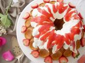 Strawberry Cream Bundt Cake #BundtBakers