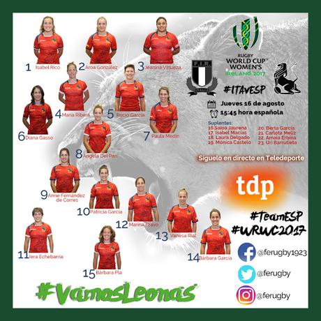 MUNDIAL FEMENINO IRLANDA 2017: ITALIA - ESPAÑA