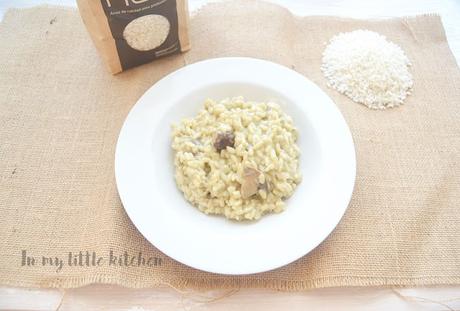 Risotto de setas para el Reto ABC