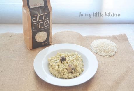 Risotto de setas para el Reto ABC
