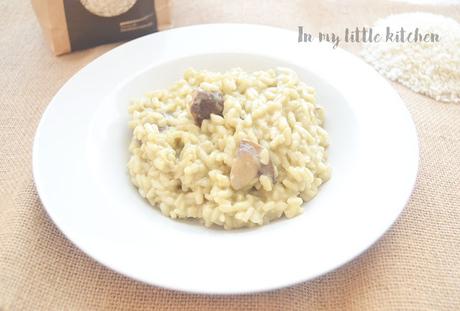 Risotto de setas para el Reto ABC