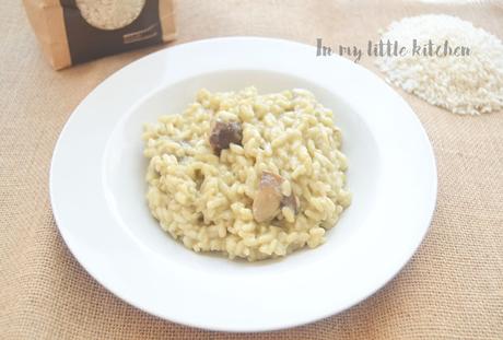 Risotto de setas para el Reto ABC