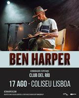 Concierto de Ben Harper y Club del Río en el Coliseu Lisboa
