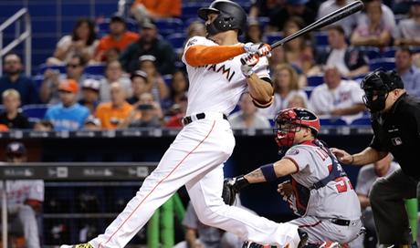 Giancarlo Stanton en unTurno al Bate