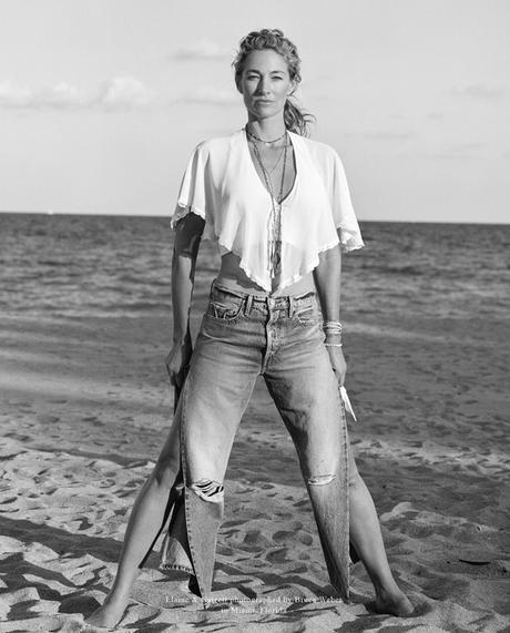 editorial black and white photo, jeans 