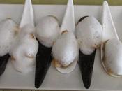 Berberechos, aire limón