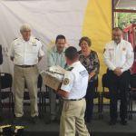 Alcalde Ricardo Gallardo entrega equipamiento nuevo al Honorable Cuerpo de Bomberos