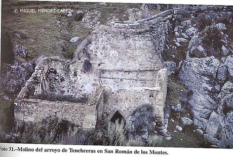 Historia de los molinos en el valle del Alberche y Sierra de San Vicente