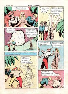 JUNGLE comics nº 2: FANTOMAH, Misteriosa Mujer de la Jungla