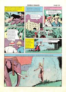 JUNGLE comics nº 2: FANTOMAH, Misteriosa Mujer de la Jungla