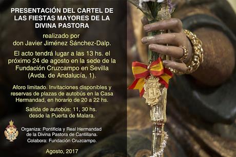 Presentación del cartel de las Fiestas Mayores en honor de la Divina Pastora