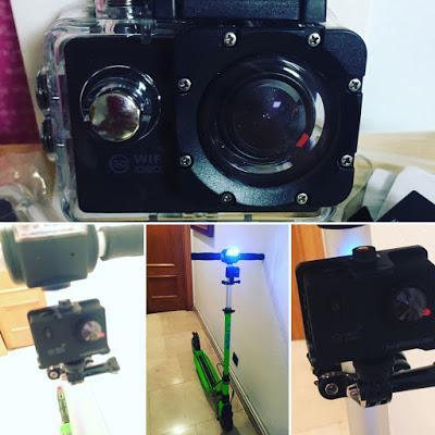 cámara deportiva, cámara, cámara sumergible, wifi, camara wifi, hamswan, shopping, amazon, 