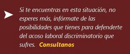 Leyes que amparan a la mujer que se reincorpora después del periodo de descanso por embarazo, si sufre Mobbing