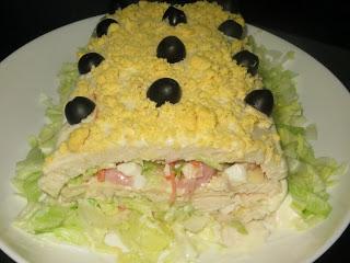 PASTEL FRÍO DE POLLO