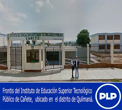 MEJORAS PARA EL TECNOLÓGICO DE CAÑETE”…