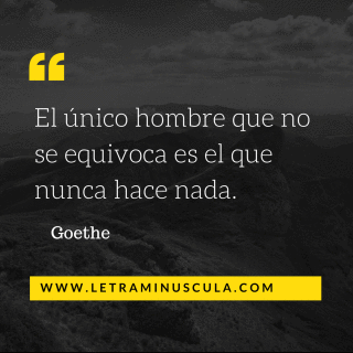 Cita Goethe