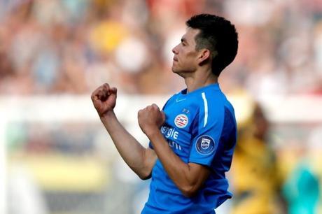Hirving Lozano vuelve anotar con el PSV e impone nueva marca Hirving Lozano vuelve anotar con el PSV e impone nueva marca