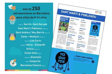 LAS MEJORES ACTIVIDADES EXTRAESCOLARES EN BARCELONA 2017-18