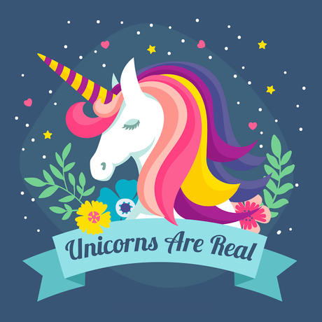 Unicornio, lamina, tarjeta y portada GRATIS