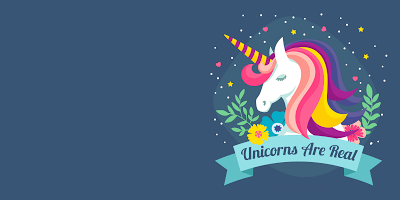 Unicornio, lamina, tarjeta y portada GRATIS