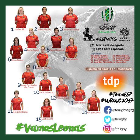 MUNDIAL FEMENINO IRLANDA 2017: ESPAÑA - HONG KONG