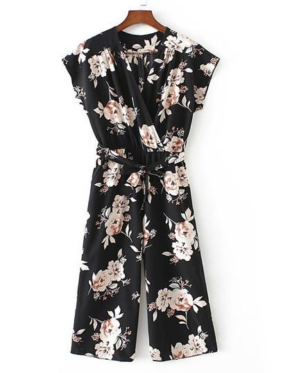 Ideas para una boda informal (por menos de 30€) http://es.shein.com/Surplice-Front-Jumpsuit-With-Self-Tie-p-369831-cat-1860.html?aff_id=4665