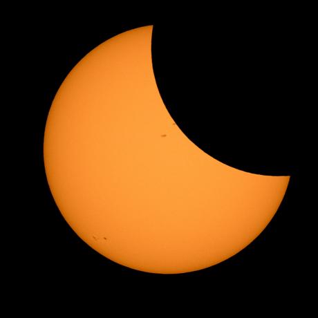 El eclipse total de sol- Imagenes de la NASA