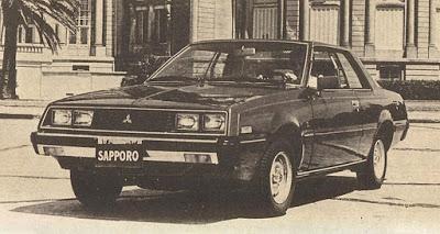 Mitsubishi Sapporo Coupe 1600 GL 1980