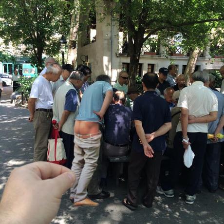 Original Collages de un fotografo mezcla fotos de revistas con retratos de New York