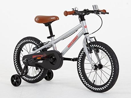 Greenway niños 16 pulgadas marco de acero para bicicleta con rueda de apoyo, Hi Spec, 3 - 6 años