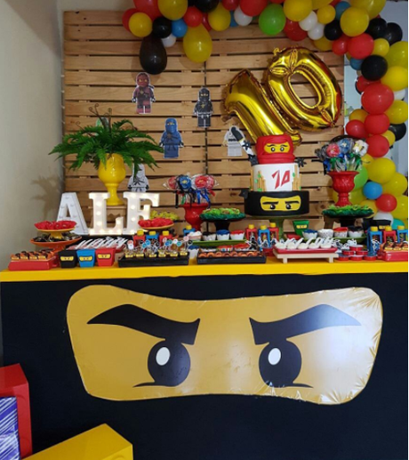 fiesta temática Ninjago