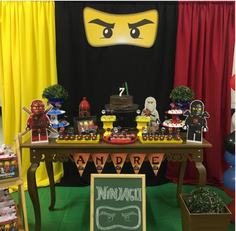 fiesta temática Ninjago