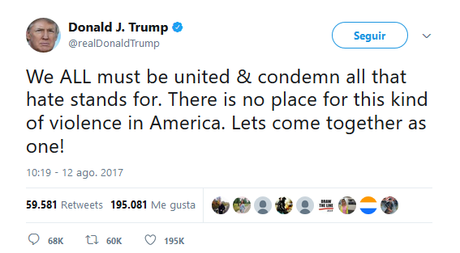 Trumpery Trump: de Charlottesville a Barcelona Trumpery Trump: de Charlottesville a Barcelona