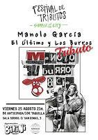 Concierto Manolo García, El último y los Burros en Siroco